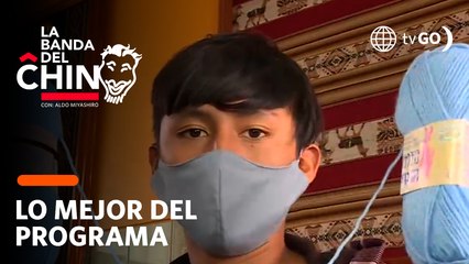 La Banda del Chino: Jóvenes emprendedores de la 'Casa Don Bosco', elaboran coloridos chullos