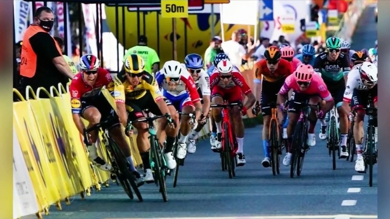 Tour de Pologne un cycliste entre la vie et la mort après une terrible chute sur la ligne d’arrivée