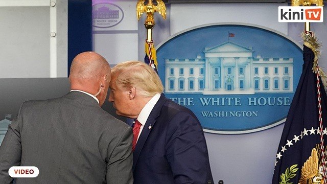 Trump dibawa keluar selepas kejadian tembakan di luar White House