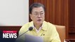 President Moon calls for all possible financial measures to help those affected by monsoon