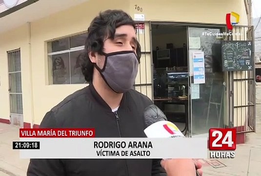 VMT: cámaras de seguridad permitieron rápida captura de ladrones que asaltaron panadería