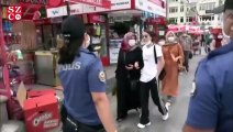 Tokat polisi ceza yerine maske hediye etti