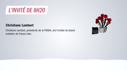 Sécheresse : "Parce c'est exceptionnel, l'État devra faire un geste exceptionnel", estime Christiane Lambert (FNSEA)