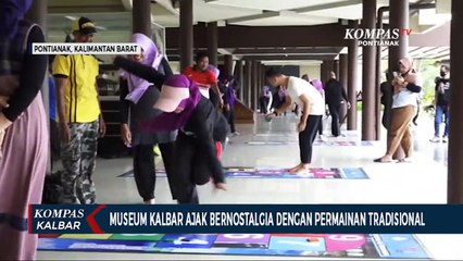 Yuk! Bermain Permainan Tradisional Tabak di Museum Kalbar