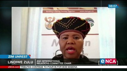 Zulu admits there is a crisis in Zimbabwe