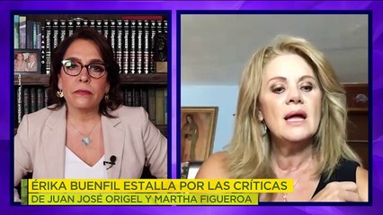 ¡Érika Buenfil estalló en contra de Juan José Origel y Martha Figueroa! | Ventaneando