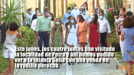 Felipe, Letizia y sus hijas en Mallorca