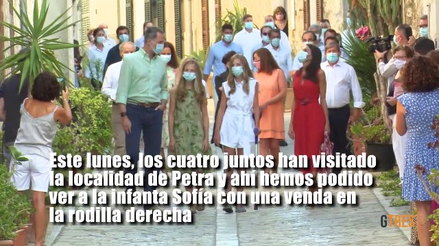 Felipe, Letizia y sus hijas en Mallorca