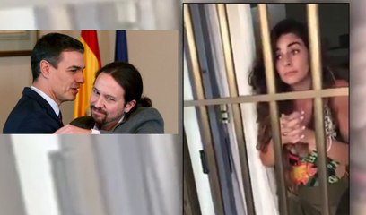 La okupa con abogado desafiando a la dueña de la casa, una alemana residente en España