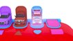 Learn Colors with Car Parking Street Vehicles Toys - Colors Collection for Children
