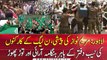 Lahore: Appearance of Maryam Nawaz in NAB, PMLn workers rioting and vandalism outside NAB office