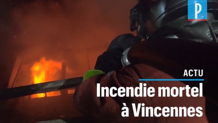 Vincennes : un immeuble ravagé et deux morts dans un violent incendie