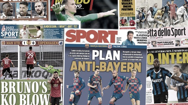 Le Barça a trouvé son plan anti-Bayern, Bruno Fernandes met l'Angleterre à ses pieds