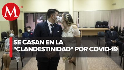 Bodas en tiempos de covid-19: Cuando el amor puede más que la pandemia