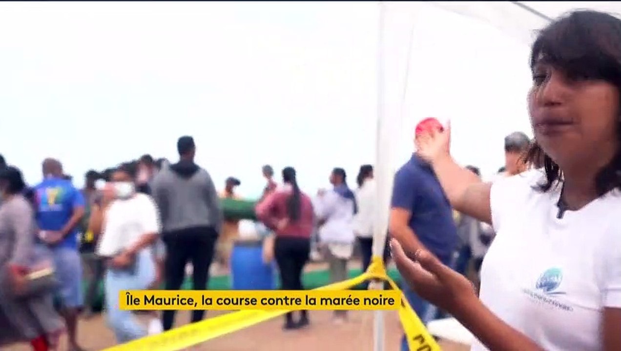 Une marée noire souille l'Île Maurice, le temps presse