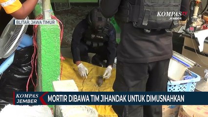 Simpan Mortir Di Rumah, Penghuni Diamankan