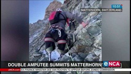 Double amputee summits Matterhorn