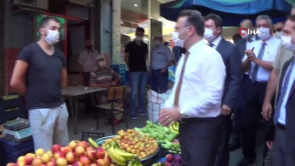 Aydın protokolünden korona virüs denetimi