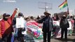 Sindicalistas bolivianos exigen la celebración de las elecciones presidenciales antes de octubre