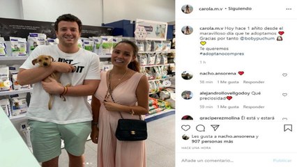 Carolina Monje recuerda uno de sus días más especiales junto a Aless Lequio