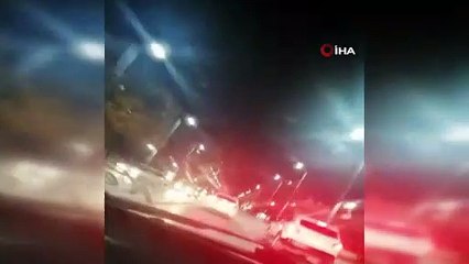 Önce araba çarptı, sonra dayak yedi