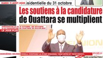 Le Titrologue du 11 Août 2020 : Présidentielle du 31 Octobre, les soutiens à la candidature de Ouattara se multiplient