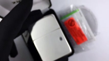 Зажигалка Zippo (Зиппо) High Polish Sterling Silver 23