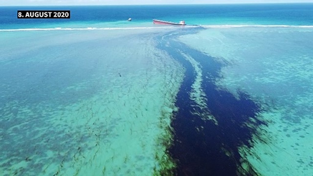 Ölkatastrophe vor Mauritius kaum noch abzuwenden