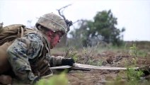 U.S. Marines • Conduct Squad Attack • During Exercise Bougainville II • Hawaii