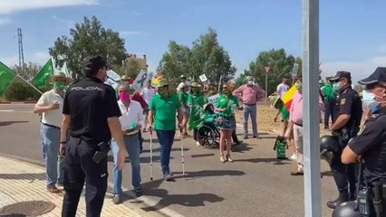 Concentración de agricultores en Mérida por los bajos precios