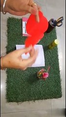 How to Make Easy origami Apple|Paper Fruit|Simple Origami Tutorials for kids