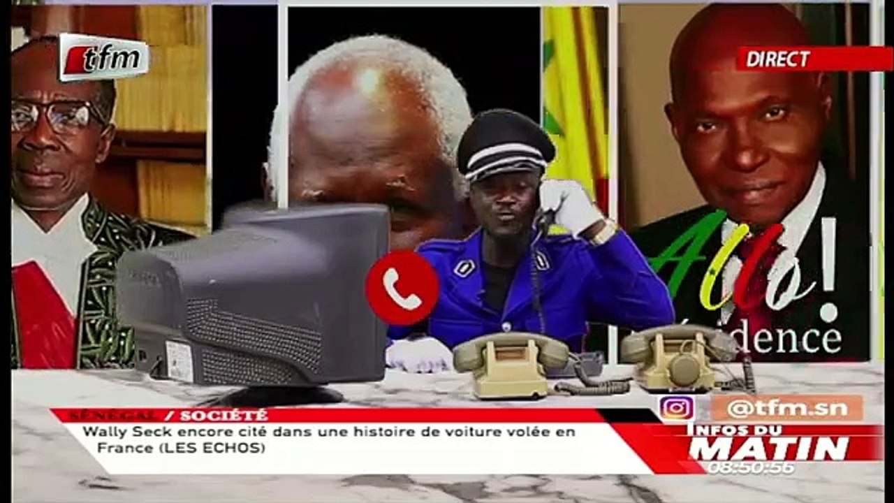 Allo Présidence dans Infos du matin Pr : Ndiaye , Doyen & Per Boukhar - 11 Aout  2020