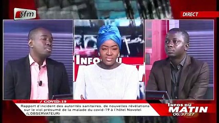 Bulletin d'informations (francais) dans Infos du matin avec CHEIKH TIDIANE DIAHO - 11 Aout 2020