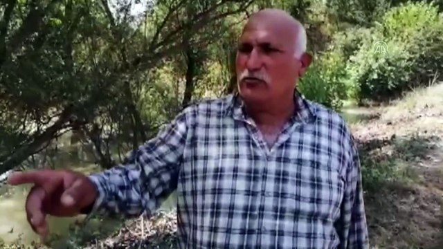 DSİ ye ait sulama kanalında göçük meydana geldi - ADANA