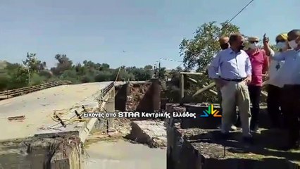 Κυβερνητικό κλιμάκιο στις πληγείσες περιοχές της Εύβοιας