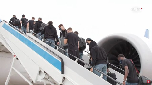 El Atlético pone rumbo a Lisboa sin Correa y Vrsaljko, positivos por coronavirus