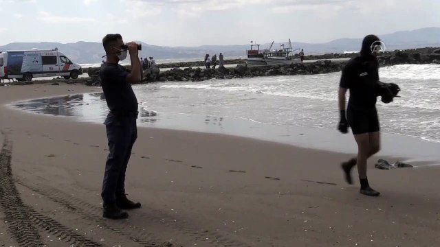 Denizde kaybolan genci arama çalışmaları sürüyor - SAMSUN