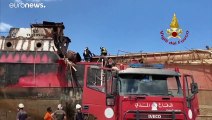 Cientos de especialistas extranjeros en las tareas de rescate de Beirut