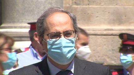 Torra da primer paso para que la Generalitat se persone en la causa del 3%
