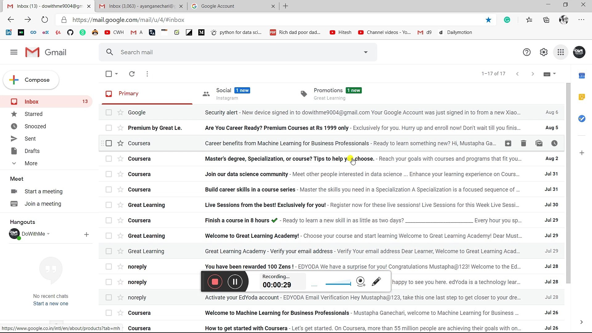 How to secure Gmail ? || Gmail ko secure kaise kare ?क्या आपका Gmail Secure है  ?