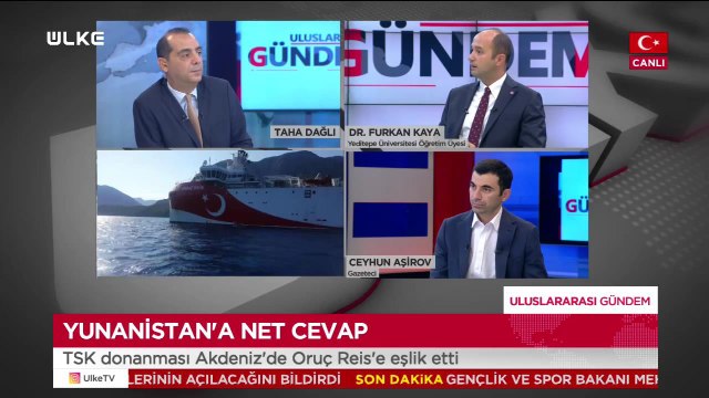 Uluslararası Gündem - Taha Dağlı | Furkan Kaya | Ceyhun Aşirov | 11 Ağustos 2020