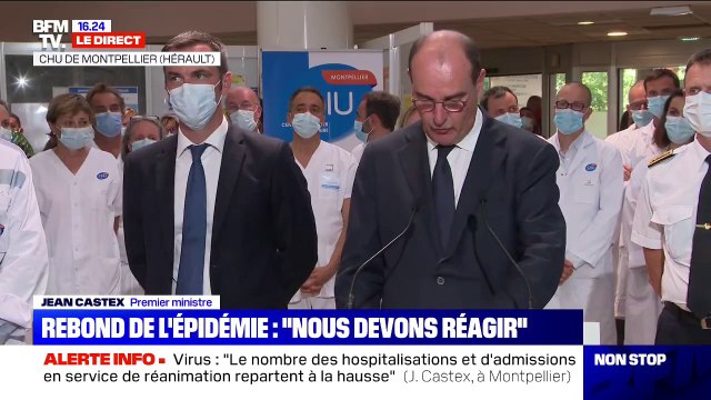 Jean Castex: Nous devons encore améliorer l'accès aux tests