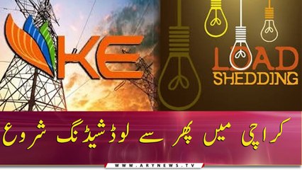 Load shedding resumes in Karachi