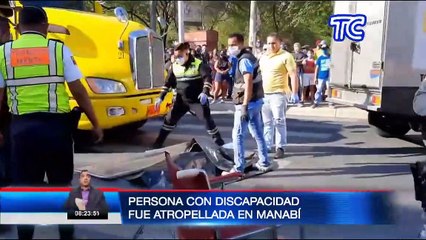 Dos personas perdieron la vida en accidentes de tránsito registrados en Manabí