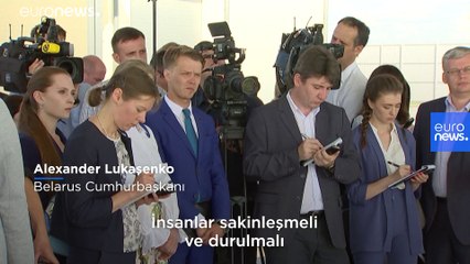 Belarus'ta seçimlere itiraz eden halk sokaklarda, Lukaşenko'dan muhaliflere 'koyun' benzetmesi