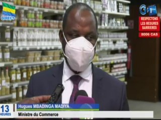 RTG /Mise en application d’un protocole sanitaire instauré par le ministre du commerce pour le respect inhérent des mesures barrières