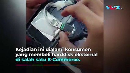 Beli Hard Disk Eksternal di Toko Online, Isinya Bikin Kaget!
