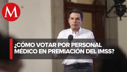IMSS inicia votación para premiar a personal médico que atiende covid-19