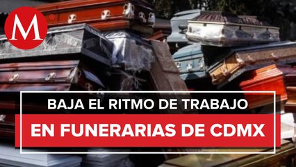 Cae demanda de servicios funerarios por coronavirus en la CdMx