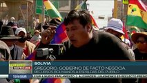 Pueblo boliviano exige la renuncia inmediata del gobierno de facto